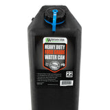 2 Pack Wavian 22L 5.8 Gallon Water Can Black BPA Free Food Grade w/ Spout