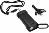 Zippo 40633 Black HeatBank 6 Pro Portable Rechargeable Hand Warmer