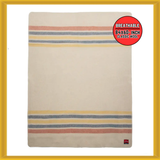 Swiss Link Harbor Dawn 84x60-inch Breathable Classic Wool Blanket (4796) NEW