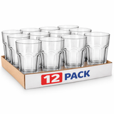 Libbey 5243 Gibraltar Rocks Glass 12 oz Heavy Base Drinking Glass Set of 12