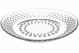Libbey 56780 Clear Glass Salad Plates 8.5" Dinner Plate Set of 12