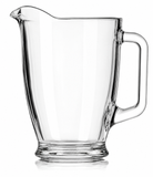 Libbey 67.7 Ounce Clear Tempered Glass Durable Round Pitcher
