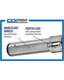 CDI 7502MRMH 3/8" Drive Click Torque Wrench 100-750 in-lb Adjustable