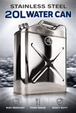 Swiss Link 6002 20L 5 Gallon Stainless Steel Water Jerry Can Military