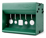 GAMO ROCKER TARGET GALLERY AIRGUN PELLET TRAP WITH 5 SWINGING TARGETS