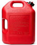 Midwest Can 6610 6 Gallon Gas Can Auto Shut Off Quick Flow Spout EPA CARB Red