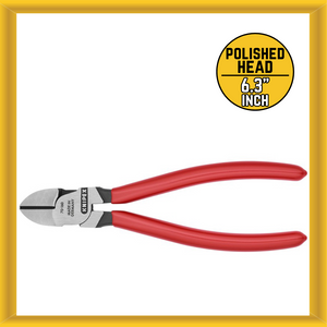 Knipex 6.3″ Diagonal Cutter Head Polished Plastic Coated Handles