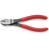 Knipex 6-1/2″ High Leverage Diagonal Cutter Head Polished Plastic Coated Handles