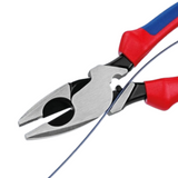 Knipex 0912240 High Leverage Lineman’s 9-1/2″ Pliers Polished head