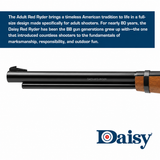 Daisy 991938116 650-Round Adult Red Ryder BB Rifle .177 Caliber 350 FPS Velocity