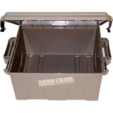 3x MTM ACR8-72 7" Deep 85-pound Capacity Large Ammo Crate Utility Box Dark Earth