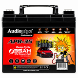 Audiopipe APB-35 AGM 12V 35Ah Deep Cycle Car Audio Battery