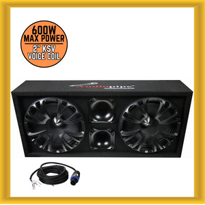 Audiopipe AP-CHULD-102 10" 600 Watts Max Power High Performance Sealed Enclosure