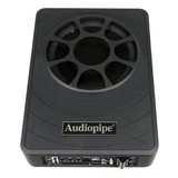 Audiopipe APLP-8300 8" Low Profile Amplified Car Subwoofer 175W RMS 2 Ohms New