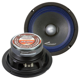 Audiopipe 6-inch 125W RMS Power 4 Ohms Car Mid Frequency Loudspeaker (NEW)
