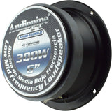 Audiopipe APMB-638SB-D 6" 300 Watt Low Mid Frequency Car Audio Loudspeaker