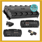 Audiopipe APMQ-15001 1500W Class D 1 Ohm Mini Monoblock Car Amplifier (NEW)