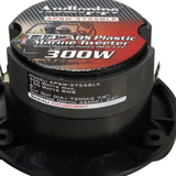 Audiopipe APSW-3755BK 3.75-inch 150W RMS Power 8 Ohm ABS Plastic Marine Tweeter