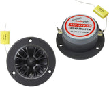 Audiopipe ATR3723B 3.75" Titanium Bullet Super Tweeter 350W 4 Ohm Aluminum Horn