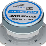 Audiopipe 4-inch 200W RMS Power 4 to 8 Ohms Aluminum Super Car Tweeter (Blue)