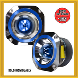 Audiopipe 4-inch 200W RMS Power 4 to 8 Ohms Aluminum Super Car Tweeter (Blue)