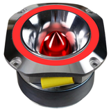 Audiopipe 4-inch 200W RMS Power 4 to 8 Ohms Aluminum Super Car Tweeter (Red) NEW