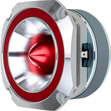 Audiopipe 4-inch 200W RMS Power 4 to 8 Ohms Aluminum Super Car Tweeter (Red) NEW