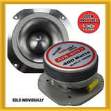 Audiopipe 4-inch 200W RMS Power 4 to 8 Ohms Aluminum Super Car Tweeter (NEW)