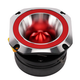Audiopipe 2” 300W RMS Aluminum Titanium Super Bullet Car Tweeter in Candy Red