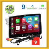 BOSS Audio 1 DIN 9 Car Stereo Apple Carplay Android Auto with Rear Camera (NEW)
