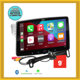 BOSS Audio System 9-inch 1 DIN No DVD/CD Player Car Audio Receiver with Camera