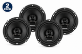 4 x Blaupunkt BPS-E652 6.5 Inch Car Speakers 80W Pair w/ Grilles
