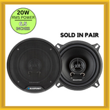 New Blaupunkt E-Series BPSE653 6.5 Inch 3 Way Speakers 20 Watts RMS 40 Max Power