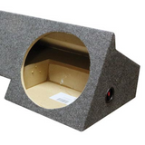 QPower Dual 12" Sealed Empty Woofer Car Enclosure for Dodge Extended-Cab ’96-’01