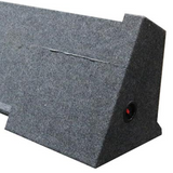 QPower Dual 12" Sealed Empty Woofer Car Enclosure for Dodge Extended-Cab ’96-’01