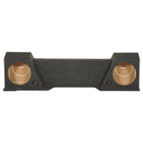 QPower for ’07 - ’13 GMC/Chevy Extended Cab Dual 10" Empty Woofer Enclosure New