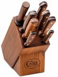 Case XX 10249 9-Piece Household Cutlery Knife Block Set Kitchen Knives