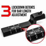 CBE CBEACBLD Bridge-Lock Sight Conversion Bar Dovetail Adapter Black