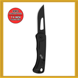 SOG Centi I Keychain Folding Knife 1.4-inch Stainless Steel Black Oxide Blade