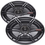 Crunch CS-Series 6x9-inch 75W RMS Power 3-Way Full Range Car Speakers (PAIR) NEW