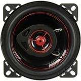 Audiopipe 4-inch Injection Cone 2-way Car Speakers with Rubber Edge (CSL1402R)