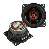 Audiopipe 4-inch Injection Cone 2-way Car Speakers with Rubber Edge (CSL1402R)