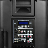 Audiopipe DJAP-1580BT 15-inch Powered PA Speaker Bluetooth USB FM Remote (NEW)