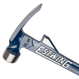 Estwing E6-24T 24 Ounce Smooth Face Hammertooth Hammer with Nylon-Vinyl Grip