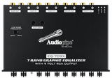 Audiopipe EQ-709X 7-Band In-Dash Graphic Equalizer Car Audio Preamp EQ