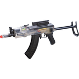 Game Face 76 "GF76C" Electric Full/Semi Auto .22cal Airsoft Rifle (Clear) NEW