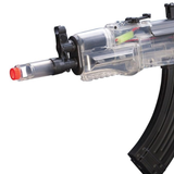 Game Face 76 "GF76C" Electric Full/Semi Auto .22cal Airsoft Rifle (Clear) NEW