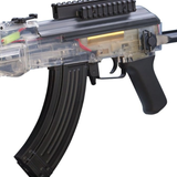 Game Face 76 "GF76C" Electric Full/Semi Auto .22cal Airsoft Rifle (Clear) NEW
