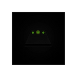 Night Fision Suppressor Height Tritium Night Sights for Most Glocks (WHITE) NEW
