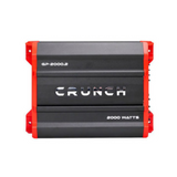 Crunch GP-2000.2 Ground Pounder Series 2000W Power 2-Channel Car Amplifier